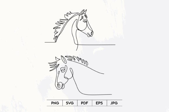 Download Horse Head Line Art SVG - Line art Collection
